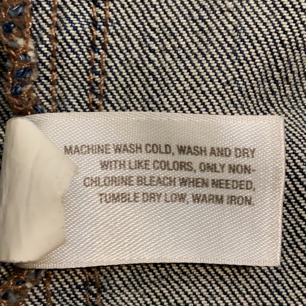 Tailored Cotton Jean Jacket by Old Navy. Size XS - Picture 13 of 15